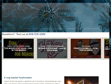 Tablet Screenshot of hawaiitheatre.com